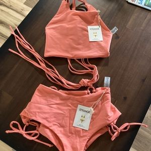 SOLD!!!   Strange bikinis top and bottom